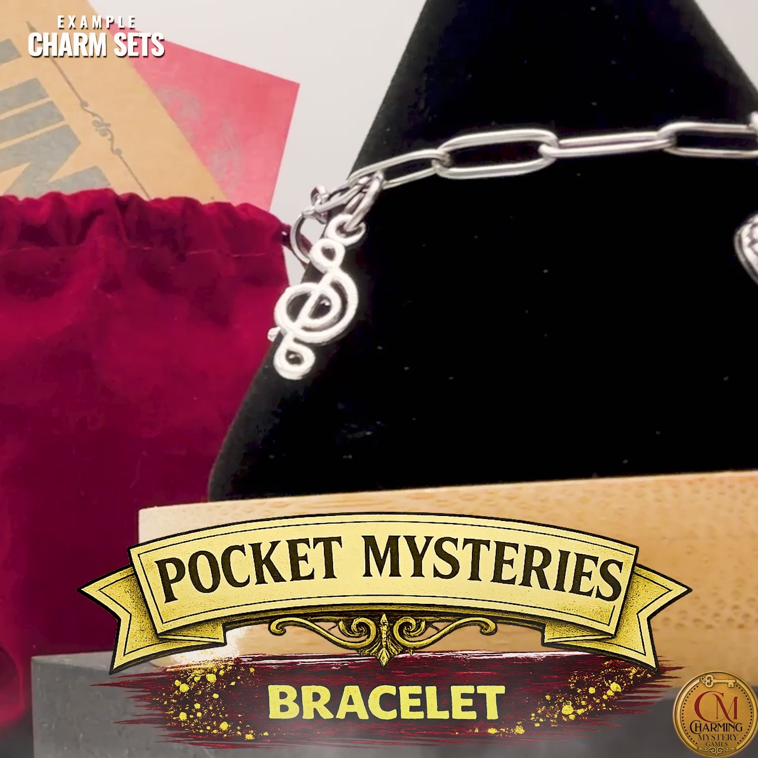 A video panning a mystery pocket bracelet. 